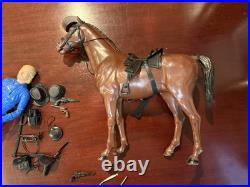 MARX General Custer and Horse Lot Original and Reproduction Items Custer Lot