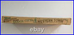 MARX HUGH O'BRIAN WYATT EARP DODGE CITY WESTERN TOWN 1957 Series 1000 Set 4228