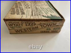 MARX HUGH O'BRIAN WYATT EARP DODGE CITY WESTERN TOWN 1957 Series 1000 Set 4228