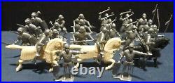 MARX J. C. PENNEY KNIGHTS & VIKINGS PLAY SET 1972 Near Complete withBox