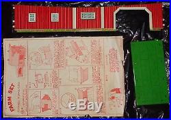 Marx Lazy Day Farm Set R -3945 Unassemled Box Bags Figures Etc