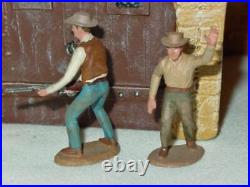 MARX LUCAS & MARK McCain 54mm Metal Figures THE RIFLEMAN Playset (Painted)