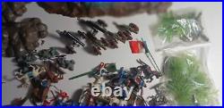 MARX MINATURE PLAYSET CHARGE OF THE LIGHT BRIGADE 1960'S With BOX USED NICE