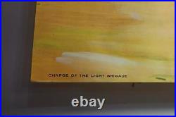 MARX MINATURE PLAYSET CHARGE OF THE LIGHT BRIGADE 1960'S With BOX USED NICE