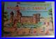 MARX MINATURE PLAYSET PLAY SET KNIGHTS & CASTLE 1960'S HAND PAINTED With BOX USED