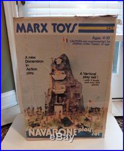 MARX NAVARONE PLAYSET with Box No Reserve