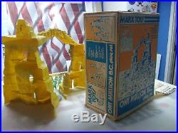 MARX ONE MILLION B. C. PLAYSET With BOX ORIGINAL