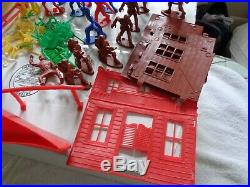 MARX Orig. RARE MPC Daniel BooneFrontier Outpost Play set 5065 Excellent