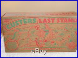 MARX Orig. Rare #4779 Custer Last Stand play set Excellent