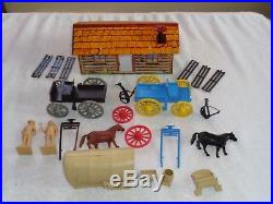 MARX Orig. Rare #4779 Custer Last Stand play set Excellent