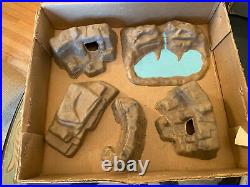 MARX PREHISTORIC TIMES PLAY SET DINOSAURS No. 3394 IN ORIG BOX With BOOKLET EXC