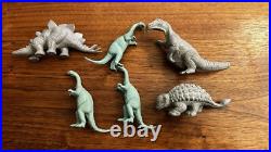 MARX PREHISTORIC Times Play Set Series 1000 With Box (5) 1st Series Dinosaurs