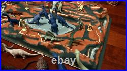 MARX PREHISTORIC Times Play Set Series 1000 With Box (5) 1st Series Dinosaurs
