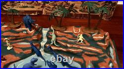 MARX PREHISTORIC Times Play Set Series 1000 With Box (5) 1st Series Dinosaurs