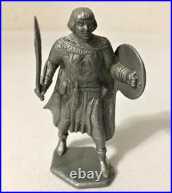 MARX PRINCE VALIANT PLAYSET 4 SILVER FIGURES 1950s GAWAIN BLACK KNIGHT BOLTAR MARX PRINCE VALIANT PLAYSET 4 SILVER FIGURES 1950s GAWAIN BLACK KNIGHT BOLTAR