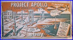 MARX PROJECT APOLLO CAPE KENNEDY SPACE PLAYSET NO. 4523 1960s BOXED