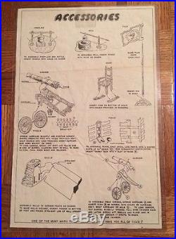 Marx Revolutionary War Playset 3401 Stapled Shut Then Opened For Inspection