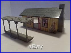 Marx Rifleman Playset Tin House And Plastic Porch