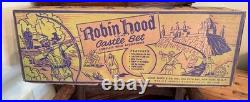 MARX ROBIN HOOD CASTLE Set #4719 Box Only Vintage 1950's