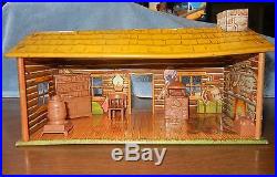 MARX ROY ROGERS DOUBLE'R' RANCH PLAYSET, 1950s