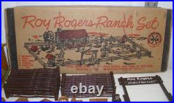 MARX ROY ROGERS RANCH PLAY SET 1950s NO. 3979-3980 BOXED MARX ROY ROGERS RANCH PLAY SET 1950s NO. 3979-3980 BOXED