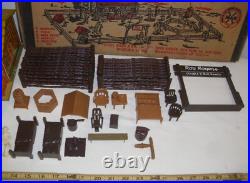 MARX ROY ROGERS RANCH PLAY SET 1950s NO. 3979-3980 BOXED