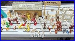 MARX ROY ROGERS RODEO RANCH #3992 PLAYSET With CHARACTER FIGURES & NELLYBELLE Lot3