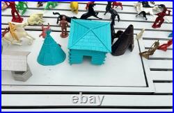 MARX ROY ROGERS RODEO RANCH #3992 PLAYSET With CHARACTER FIGURES & NELLYBELLE Lot3