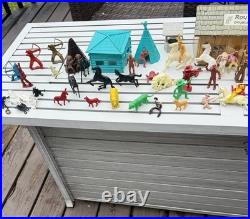 MARX ROY ROGERS RODEO RANCH #3992 PLAYSET With CHARACTER FIGURES & NELLYBELLE Lot3
