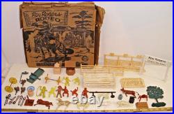 MARX ROY ROGERS RODEO RANCH PLAY SET 1950s BOXED