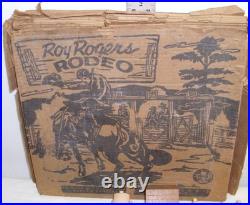 MARX ROY ROGERS RODEO RANCH PLAY SET 1950s BOXED