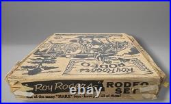 MARX ROY ROGERS RODEO RANCH PLAY SET 1950s BOXED! 55pc Lot