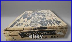 MARX ROY ROGERS RODEO RANCH PLAY SET 1950s BOXED! 55pc Lot