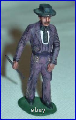 MARX Recast DON DIEGO 54mm Metal Figure Walt Disneys ZORRO Playset (PAINTED)