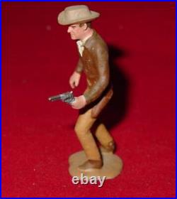 MARX Recast JIM HARDIE Metal Figure TALES OF WELLS FARGO Playset (Painted)