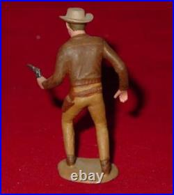 MARX Recast JIM HARDIE Metal Figure TALES OF WELLS FARGO Playset (Painted)