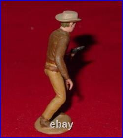 MARX Recast JIM HARDIE Metal Figure TALES OF WELLS FARGO Playset (Painted)