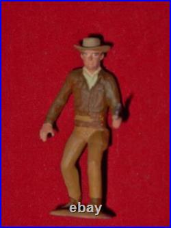 MARX Recast JIM HARDIE Metal Figure TALES OF WELLS FARGO Playset (Painted)