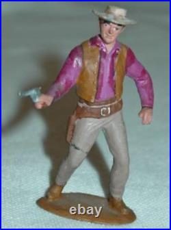 MARX Recast MATT DILLON 54mm Metal Figure GUNSMOKE Playset (PRO Painted)