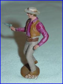 MARX Recast MATT DILLON 54mm Metal Figure GUNSMOKE Playset (PRO Painted)