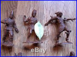 MARX SAFARI ZULU JUNGLE JIM DOCTARI playset parts African native witch doctor ++