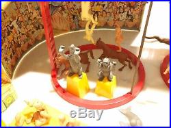 MARX SUPER CIRCUS PLAY SET 1952 No. 4319 COMPLETE & BEAUTIFUL TIN LITHO