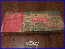MARX SUPER CIRCUS PLAYSET 4320 With BOX COMPLETE With EXTRAS MARY HARTLINE ABC TV