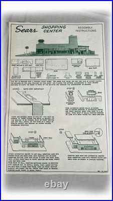 MARX Sears Shopping Center #5980 COMPLETE SET DESCRIPTION BELOW