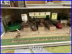 MARX Sears Shopping Center #5980 Near COMPLETE SET Gas Pumps Pools Displays Wow