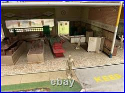 MARX Sears Shopping Center #5980 Near COMPLETE SET Gas Pumps Pools Displays Wow