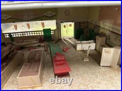 MARX Sears Shopping Center #5980 Near COMPLETE SET Gas Pumps Pools Displays Wow