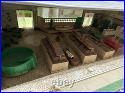 MARX Sears Shopping Center #5980 Near COMPLETE SET Gas Pumps Pools Displays Wow