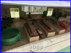 MARX Sears Shopping Center #5980 Near COMPLETE SET Gas Pumps Pools Displays Wow