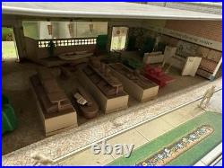 MARX Sears Shopping Center #5980 Near COMPLETE SET Gas Pumps Pools Displays Wow